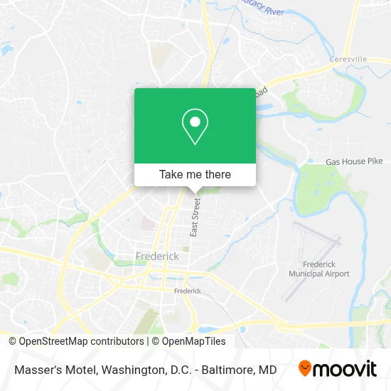 Masser's Motel map