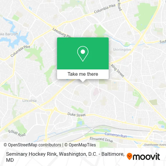 Seminary Hockey Rink map