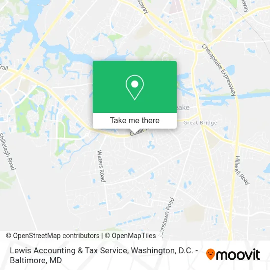 Lewis Accounting & Tax Service map