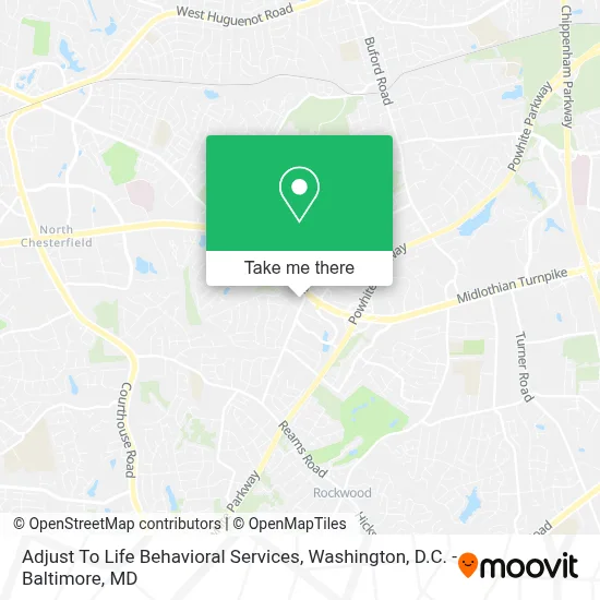 Adjust To Life Behavioral Services map