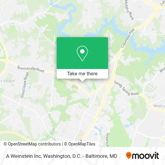A Weinstein Inc map