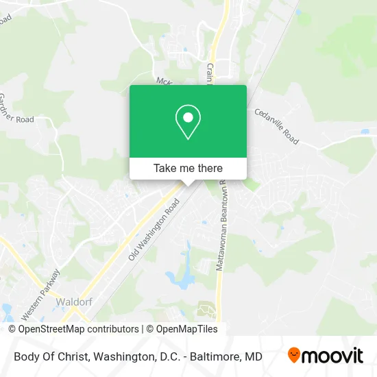 Body Of Christ map