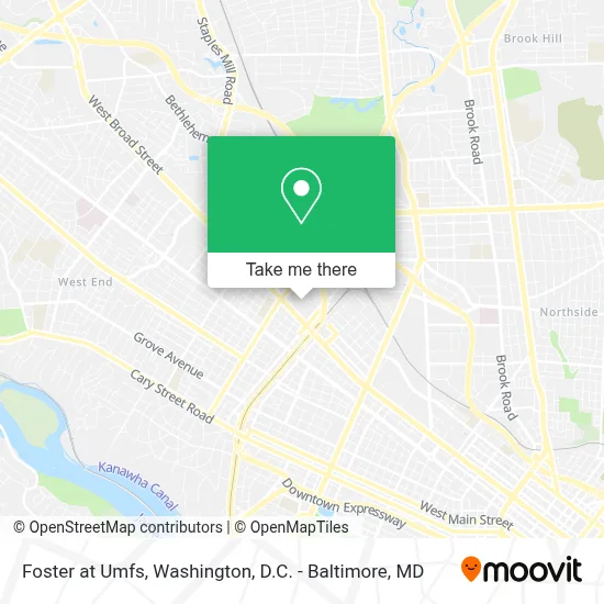 Foster at Umfs map