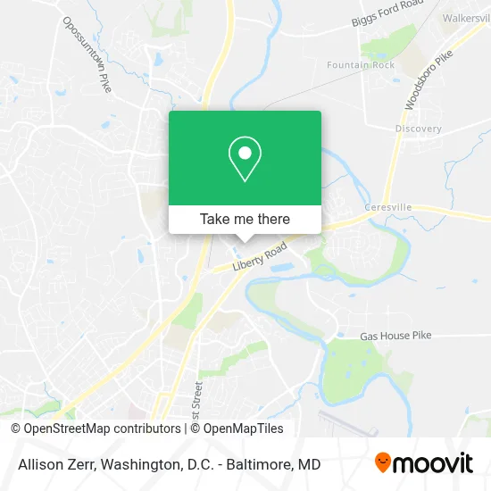 Allison Zerr map