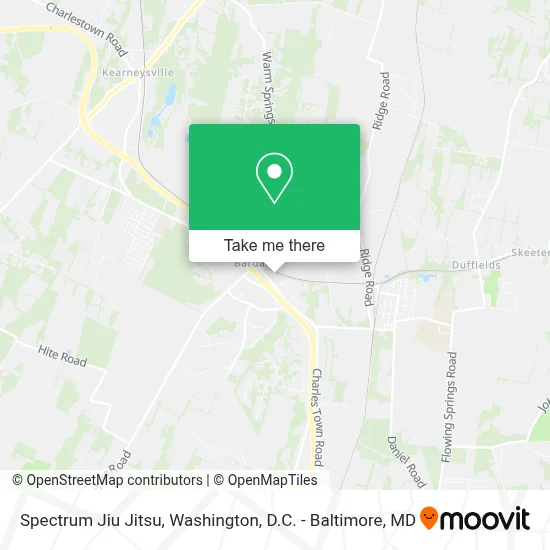 Spectrum Jiu Jitsu map