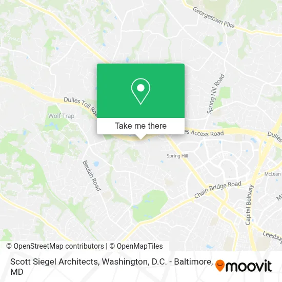 Scott Siegel Architects map