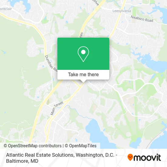 Atlantic Real Estate Solutions map