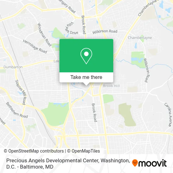 Precious Angels Developmental Center map