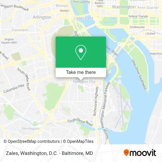 Zales map
