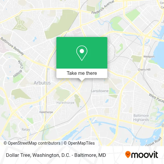 Dollar Tree map