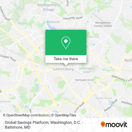 Global Savings Platform map