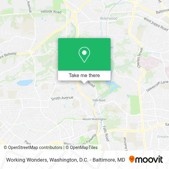 Working Wonders map