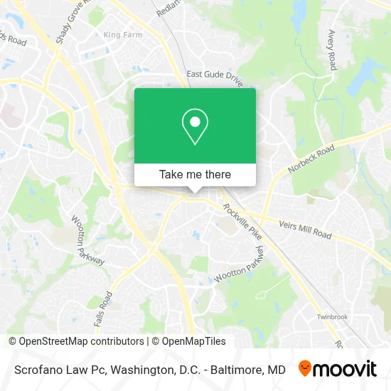 Scrofano Law Pc map