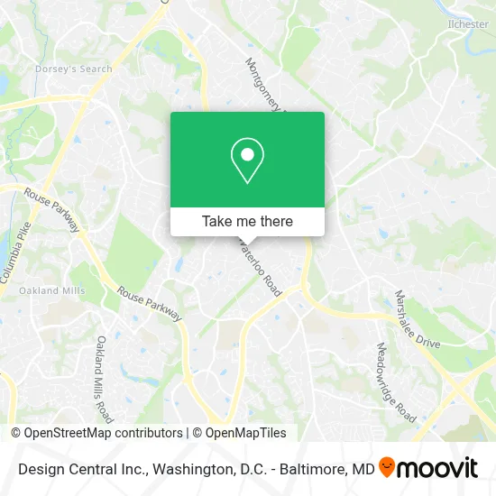Design Central Inc. map