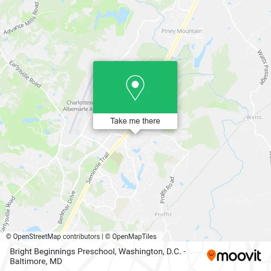 Bright Beginnings Preschool map