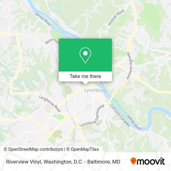 Riverview Vinyl map