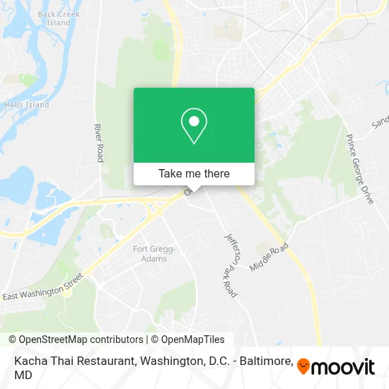 Kacha Thai Restaurant map