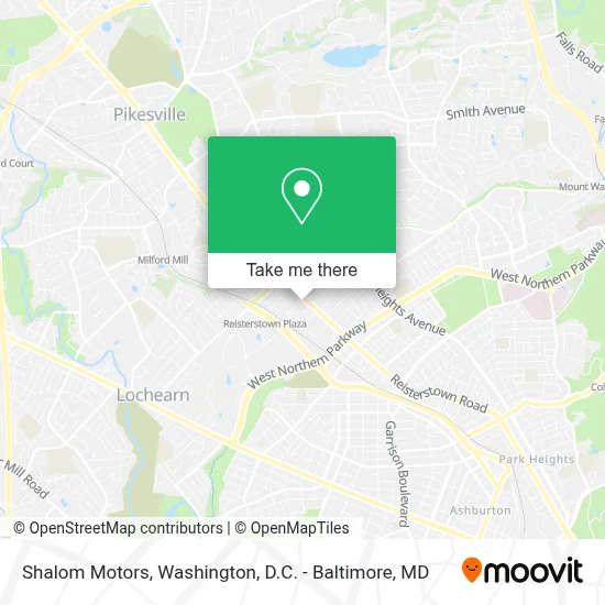 Shalom Motors map