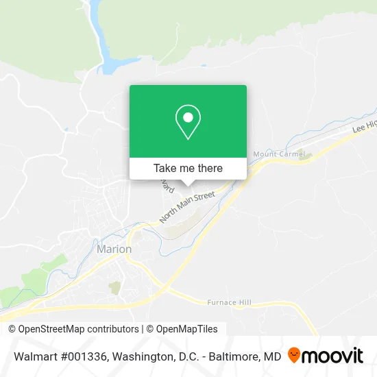 Walmart #001336 map