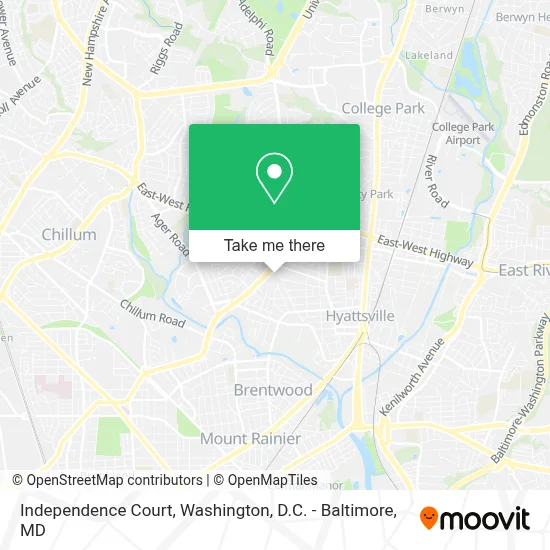 Independence Court map