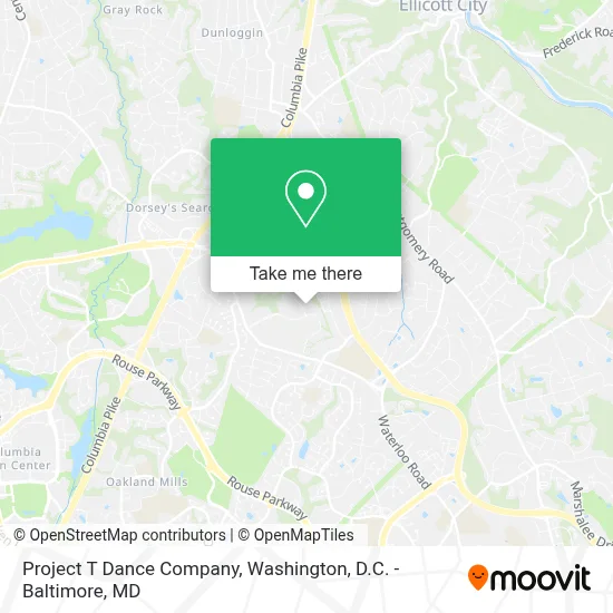 Project T Dance Company map