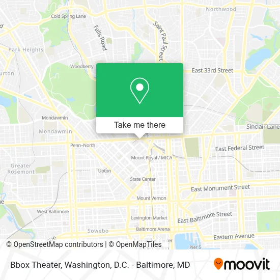 Bbox Theater map