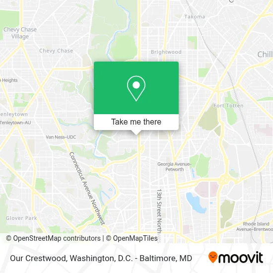 Our Crestwood map
