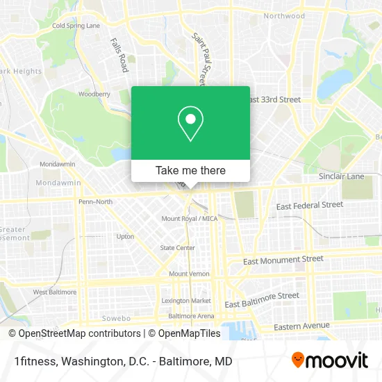 1fitness map