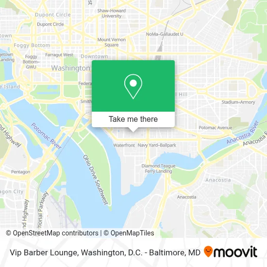 Vip Barber Lounge map