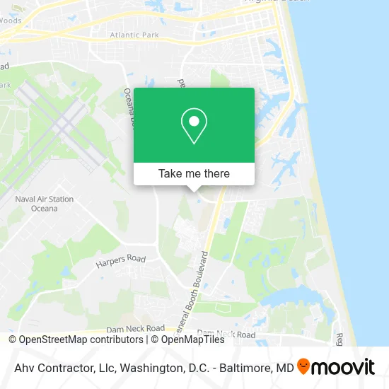 Ahv Contractor, Llc map