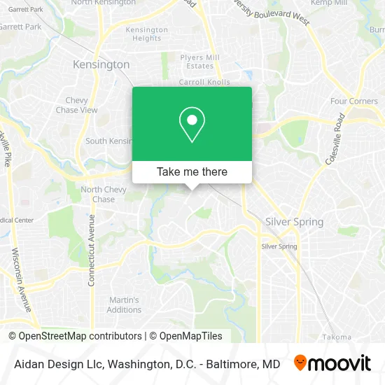 Aidan Design Llc map
