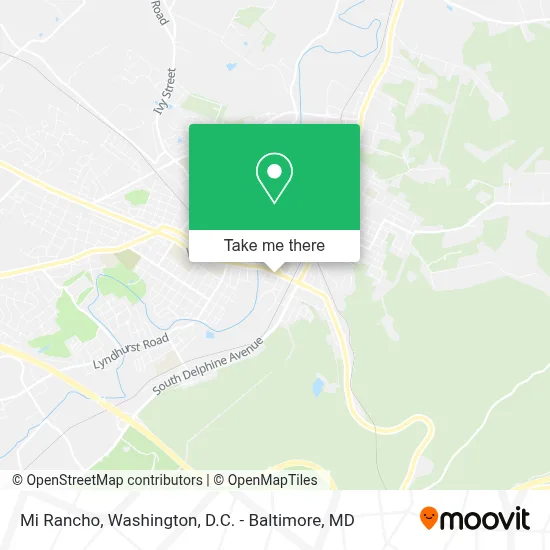 Mi Rancho map