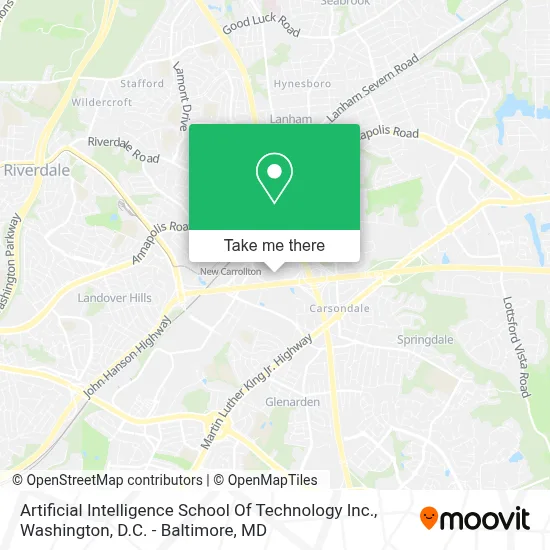 Artificial Intelligence School Of Technology Inc. map