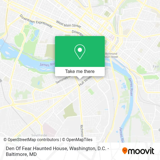 Den Of Fear Haunted House map