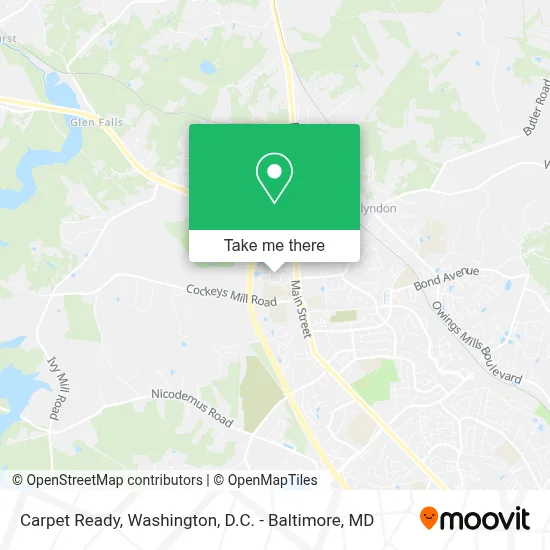 Carpet Ready map