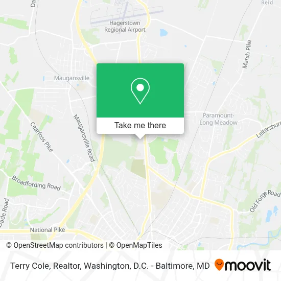 Terry Cole, Realtor map