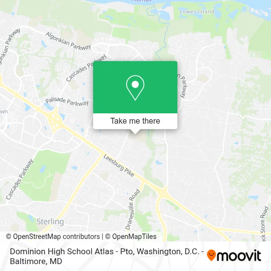 Dominion High School Atlas - Pto map
