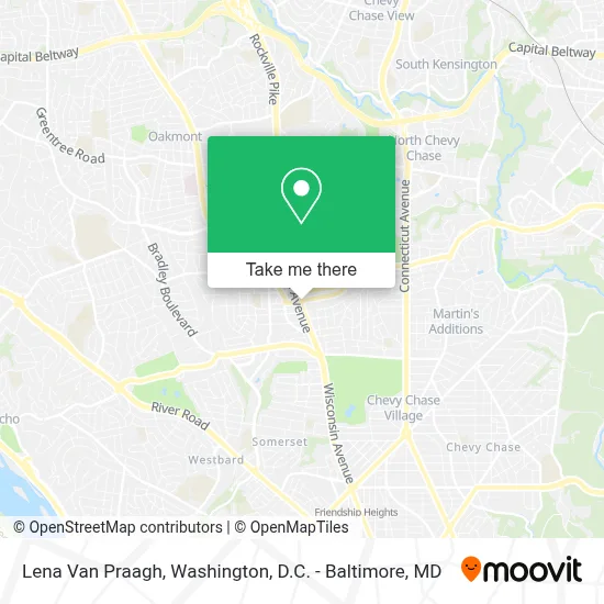 Lena Van Praagh map