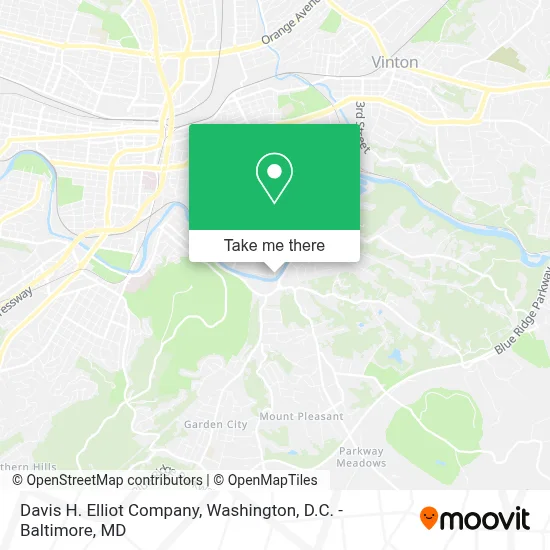 Davis H. Elliot Company map