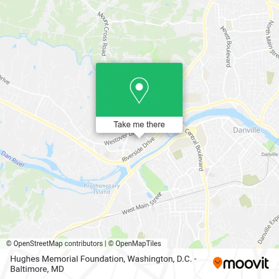 Hughes Memorial Foundation map