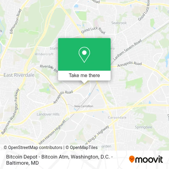 Bitcoin Depot - Bitcoin Atm map