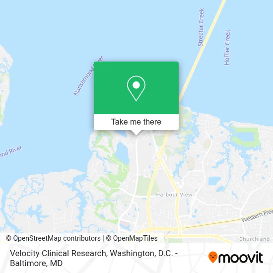 Velocity Clinical Research map