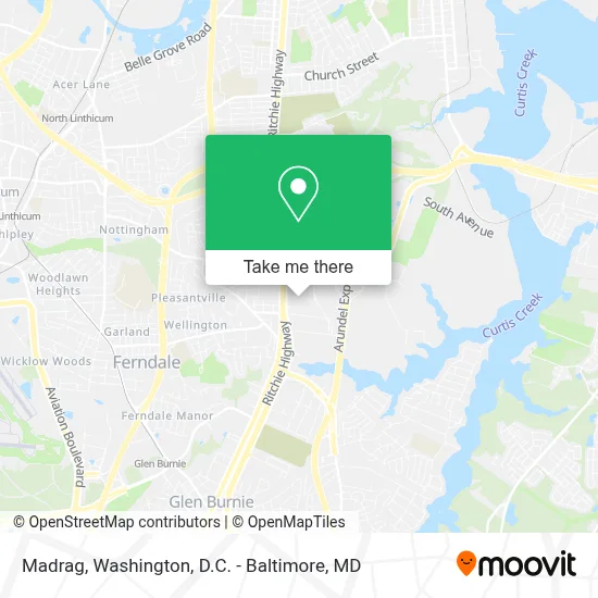 Madrag map