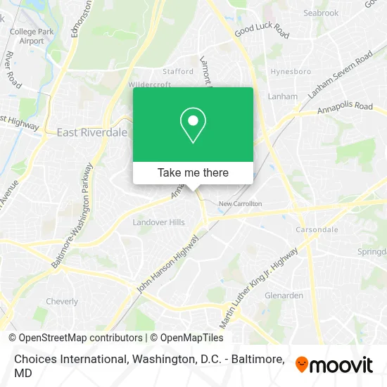 Choices International map
