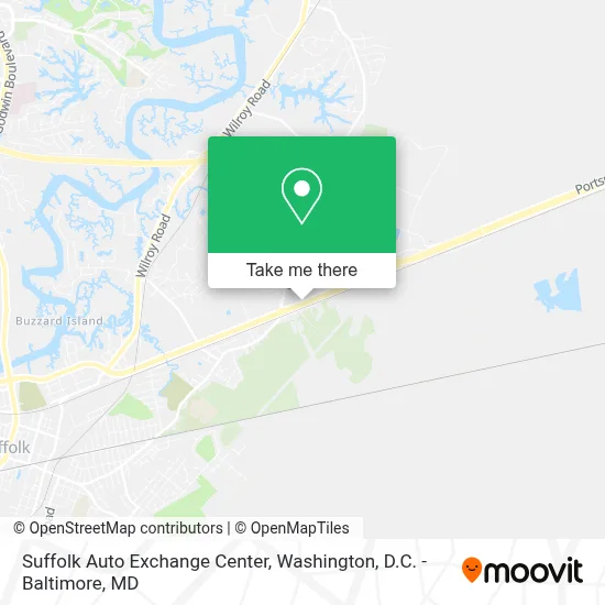 Suffolk Auto Exchange Center map