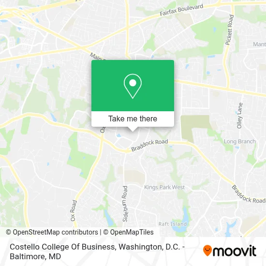 Costello College Of Business map
