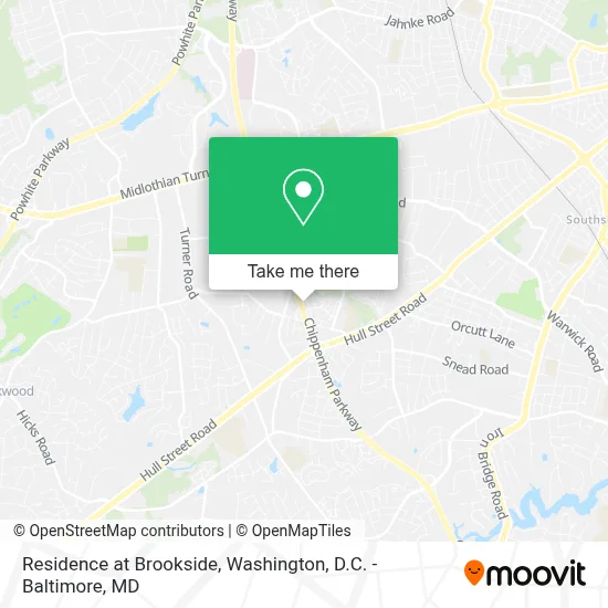 Residence at Brookside map