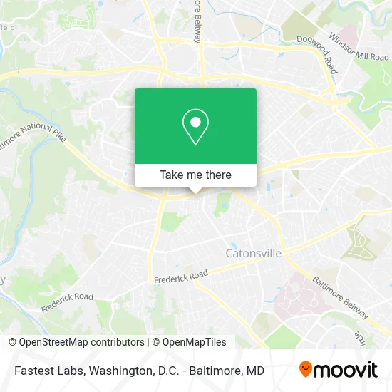 Fastest Labs map