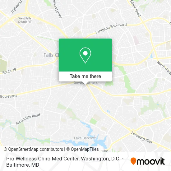 Pro Wellness Chiro Med Center map