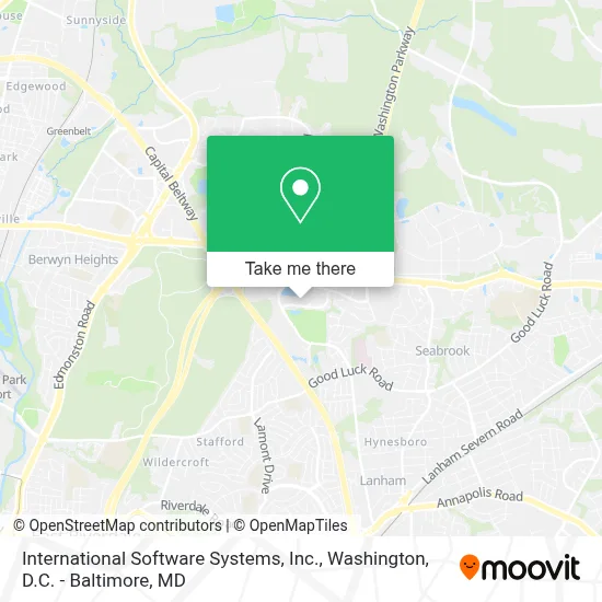 International Software Systems, Inc. map
